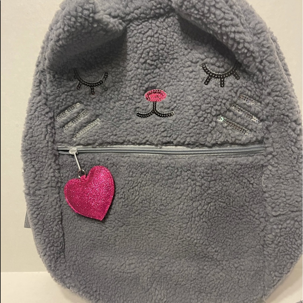 ‼️NEW‼️ Girls’ Faux Fur Cat Ears Backpack